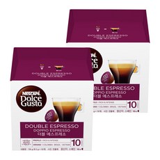 돌체구스토 더블 에스프레소 캡슐커피, 8.5g, 16개입, 2개