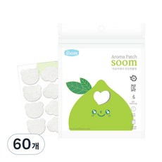 SOOM 아로마 패치 라임멘톨향 24p, 60개