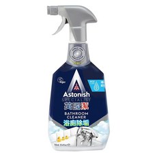 Astonish 抑菌除污浴廁清潔劑，迅速打擊浴廁汙垢，去除水垢、皂垢和頑強汙垢, 750ml, 1瓶