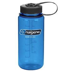 nalgene Sustain永續系列 寬嘴水壺, 灰藍色, 500ml, 1個