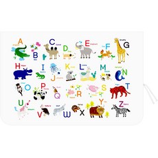 Banybany 印花汽車遮陽罩+綁繩 隨機出貨, 1組, 04 ABC(遮光款)+繩子(隨機出貨)