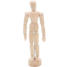 Melanne木雕關節娃娃 01, 1個