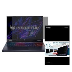 YADI 亞第 靜電吸附 Acer PREDATOR HELIOS NEO 16 PHN16-72-51ME專用 16 : 10 水之鏡防窺片 16吋, Transparent, 1個