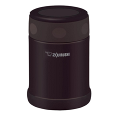 ZOJIRUSHI 象印 不鏽鋼真空燜燒杯, 深可可色, 500ml, 1個