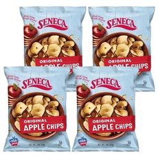 Seneca 蘋果脆片 原味, 4包, 20g