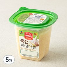 하선정 국산 다진마늘, 250g, 5개