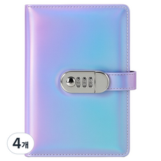 Modernary Secret 秘密日記本, 4個, 雷射藍