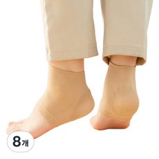 Acrehouse 後腳跟保濕貼片 米色, 2入, 30g, 8個