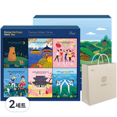 Areumdre 韓國綜合傳統茶禮盒, 傳統茶 6種, 2盒