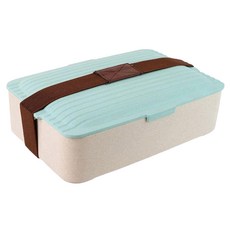 Caldo 卡朵生活 D190 小麥纖維便當盒, 天空藍, 1個