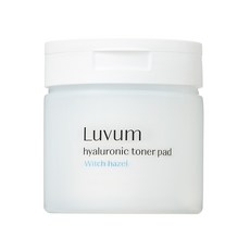 러븀 위치하젤 히알루론산 토너 패드 130ml, 1개, 60매입