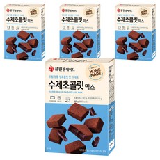 samyang 三養 Q.one 手工自製巧克力預拌粉, 4個, 160g