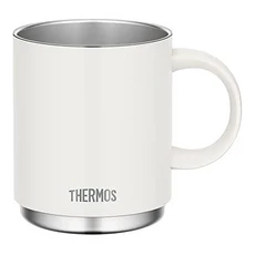 THERMOS 膳魔師 真空斷熱馬克杯 JDS-450 450ml 不鏽鋼 保溫杯, 白色, 1個