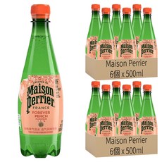 Maison Perrier 水蜜桃風味氣泡水, 500ml, 12個