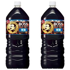 日本 BOSS 無糖咖啡, 2L, 2瓶