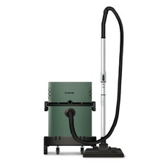 캐로스 자동코드감김 건습식 업소용청소기 CCV-BC20 20L, 카키, CCV-BC20K