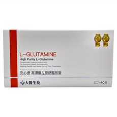 大醫生技 安心遼左旋麩醯胺酸 Set 高達99.9%純度 400公克, 10g, 1盒