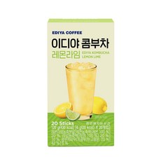 이디야커피 콤부차 레몬라임, 6g, 20개입, 1개