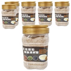 品鮮生活 紅藜杏仁粉 400g, 天然穀粉, 原味濃純香, 低溫烘焙, 罐裝, 6罐