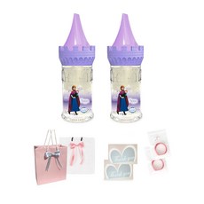 쁘띠보떼 겨울왕국 안나 캐슬 5종 선물세트, 1개, 오 드 뚜왈렛 50ml x 2p + 쇼핑백 랜덤 발송 2p + Thank you 카드 2p + 리본 2p + 접착 테이프 2p, 50ml