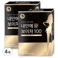 닥터루트 내안에 보이차, 1g, 14개입, 4개