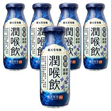 順天本草 潤喉飲, 200ml, 5瓶