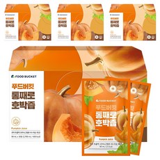 푸드버킷 통째로 호박즙, 2.7L, 4박스