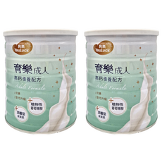 YouLuck 育樂 高鈣成人奶粉, 成人高鈣優養配方, 800g, 2罐
