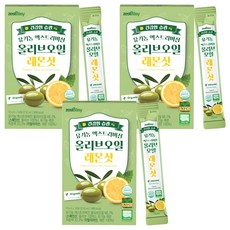 제스티지 올리브오일 레몬즙 올레샷 14p, 210ml, 3개