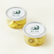 컷팅 골드 키위, 200g, 2개
