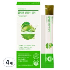 푸드올로지 콜라겐 센텔라 젤리, 4개, 10회분