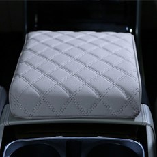 HIGLOSEE 汽車加大扶手箱墊, 暖灰色, 1個