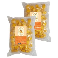 Q彈又香甜的真芒果軟糖, 1kg, 2個