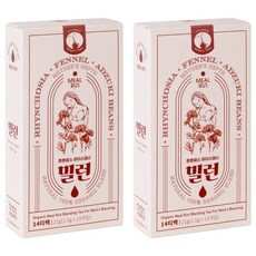 tntn mom's 瑪德斯黛 泌乳茶 14入茶包, 2個, 21g