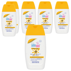 施巴 sebamed 5.5嬰兒防曬保濕乳液 SPF50, 全面防禦UVA及UVB, 適用嬰兒/幼兒敏感肌膚，50ml, 6瓶