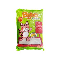 Bobo 細球精油貓砂 低粉塵 強力凝結, 檸檬, 10L, 1包