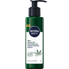 NIVEA 妮維雅 男士火麻籽油刮鬍乳, 200ml, 1個