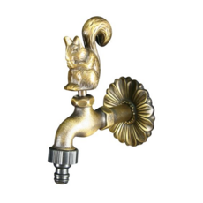 Elephant Waters 沐象 造型園藝龍頭 吱吱鼠 銅材質, 1個