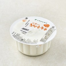 강릉초당두부 국내산 콩 강릉하면 초당 순두부, 400g, 1개