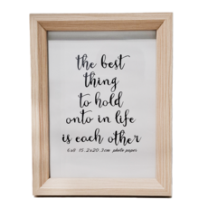 STYLE_G 時代家居 北歐格調 6X8相框, 淺木紋, 1個