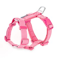 MYFLUFFY H型寵物胸背帶, 淺粉色, 1個