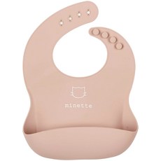 嬰兒矽膠防漏圍兜, 09 Beige, 1個