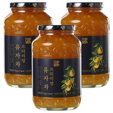 초록원 프리미엄 유자차, 1kg, 1개입, 3개