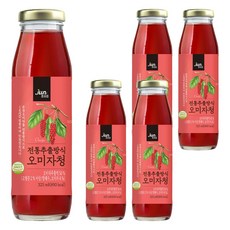 호재준 전통추출방식 오미자청, 325ml, 1개입, 5개