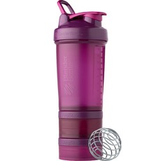 Blender Bottle ProStak V2 多層分裝可拆式運動搖搖杯 22oz, 葡萄紫, 650ml, 1個