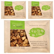 wooriga 捲香蕉脆片, 3個, 500g