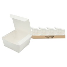 totempak 圖騰 三邊自扣餐盒 白色 JD-116, 1箱, 450個裝