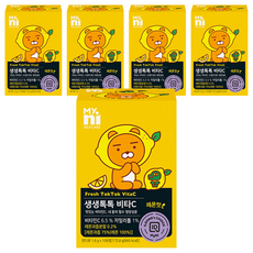 Myni Kakao Friends聯名維他命C口含錠, 108顆, 5盒