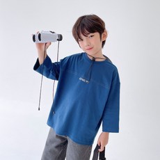 BerryCloset 兒童款Once羅紋七分袖T恤