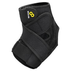 BRACOO 奔酷 穩固支撐可調腳踝護具 FP31 BFP31B9N-A348, 黑色, 1個